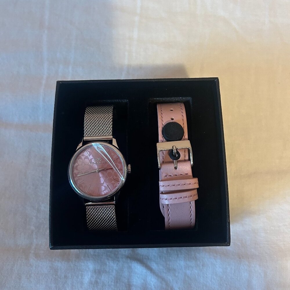 Pink Coach Watch